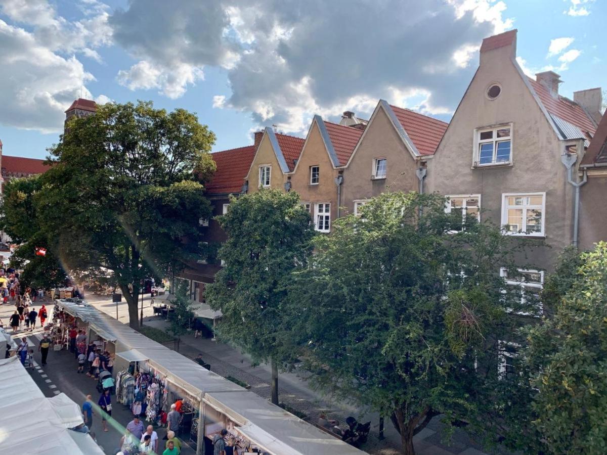 Cozy Loft With Old Town View - Free Parking Apartment Gdansk Ngoại thất bức ảnh